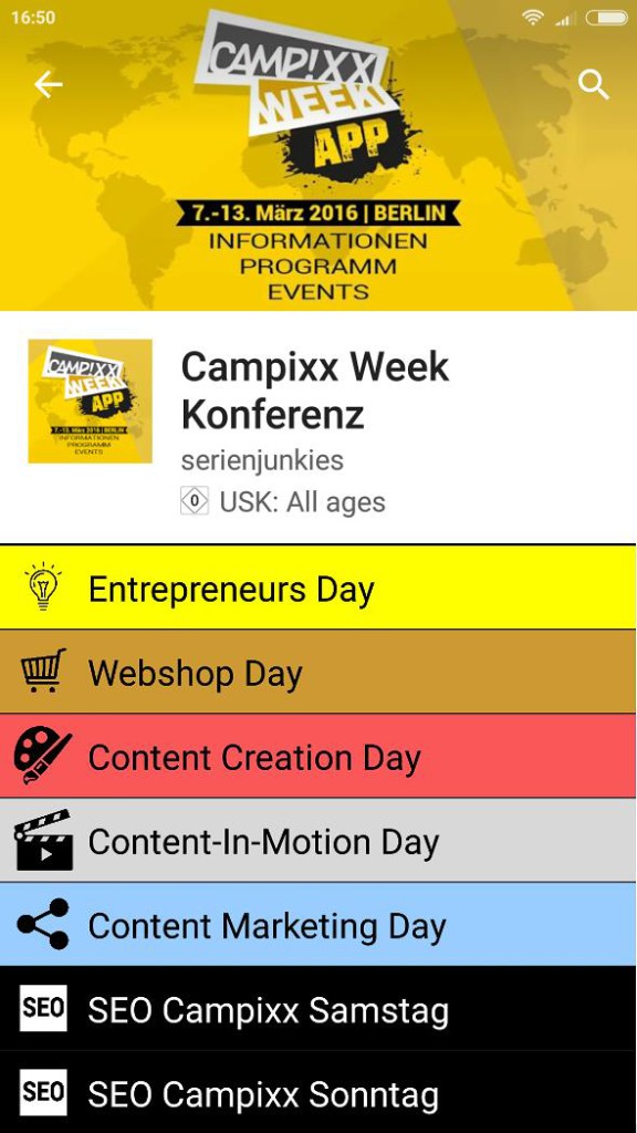 Campixx App 2016