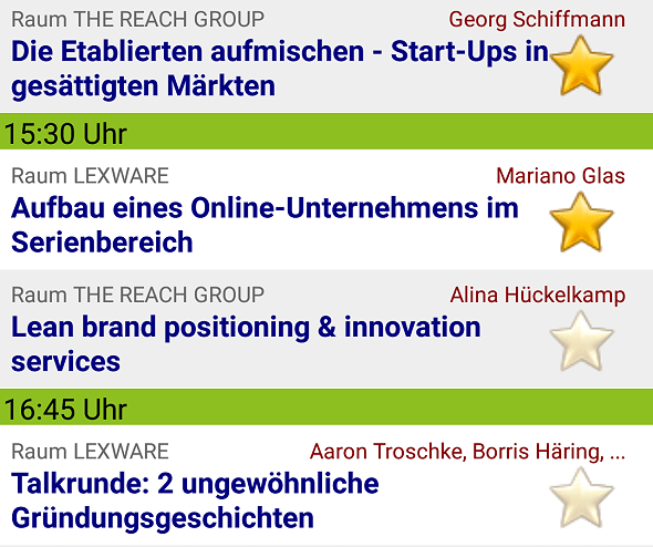 Campixx Week 2016 - Aus dem Entrepreneurs Day Programm