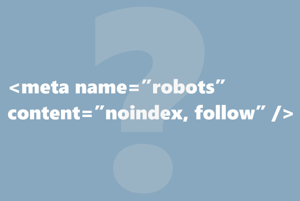 Robots: noindex,follow