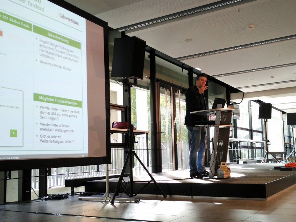 Klasse Vortrag von Jens Fauldrath beim SEODAY 2015