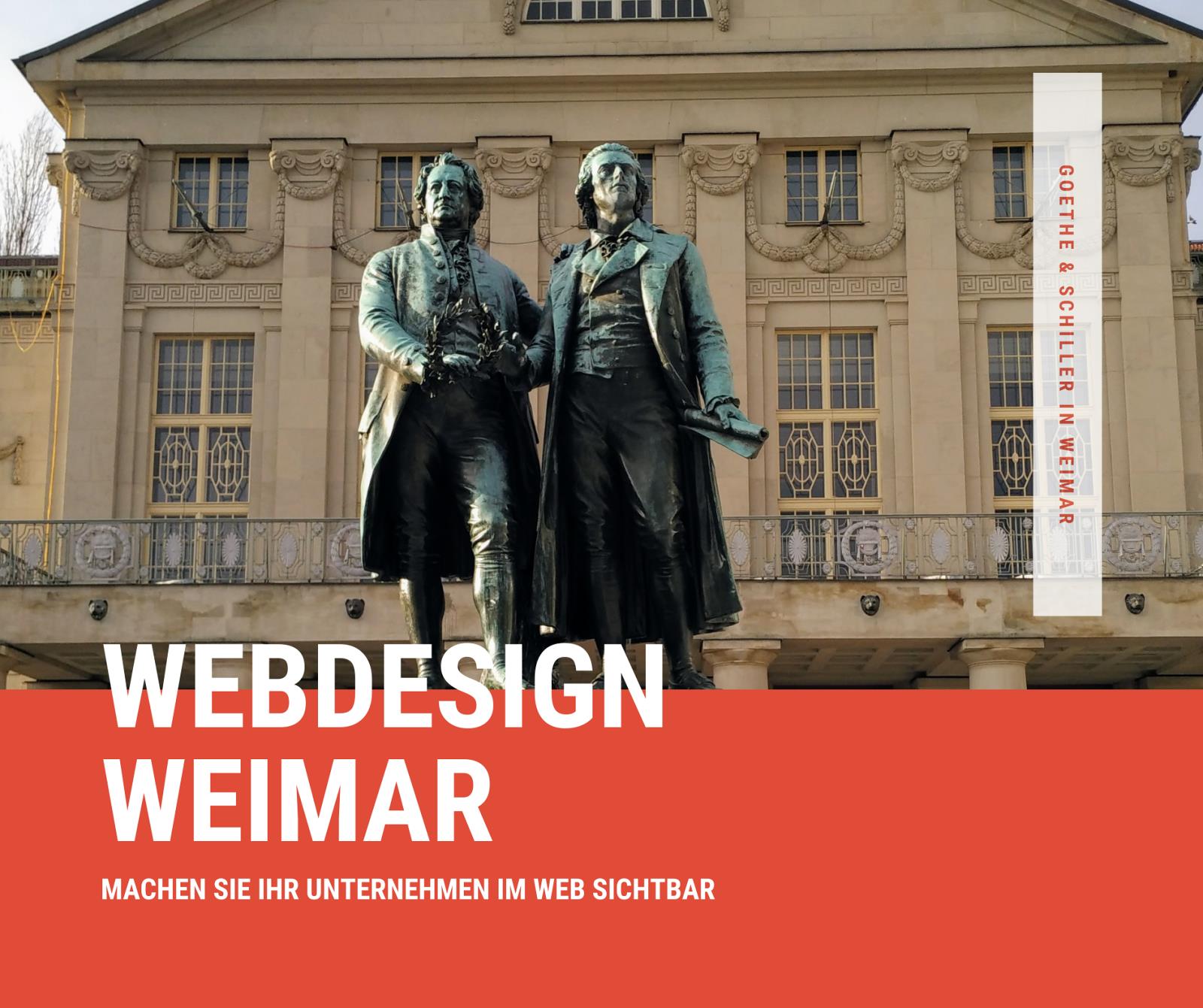 Webdesign für Unternehmen und Einrichtungen in der Stadt Weimar in Thüringen Webdesign Weimar