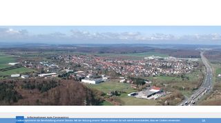 Screenshot: Homepage Gemeinde Fernwald